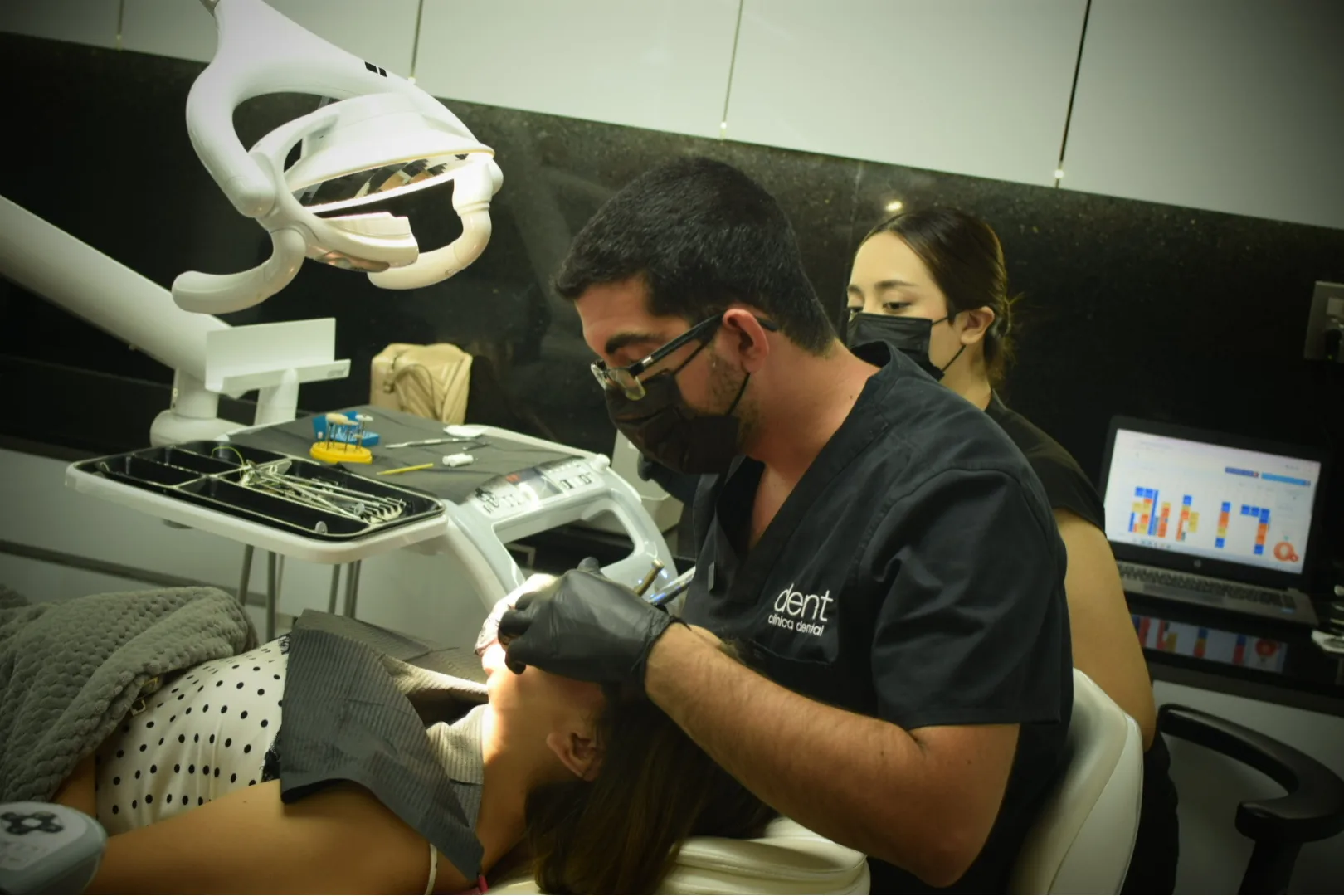 Equipo de Grupo Médico Dent en atención